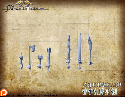 Magister Cultist, Fantasy Skirmish Miniatures by Magori Miniatures, perfect for Fantasy Wargames and RPGs