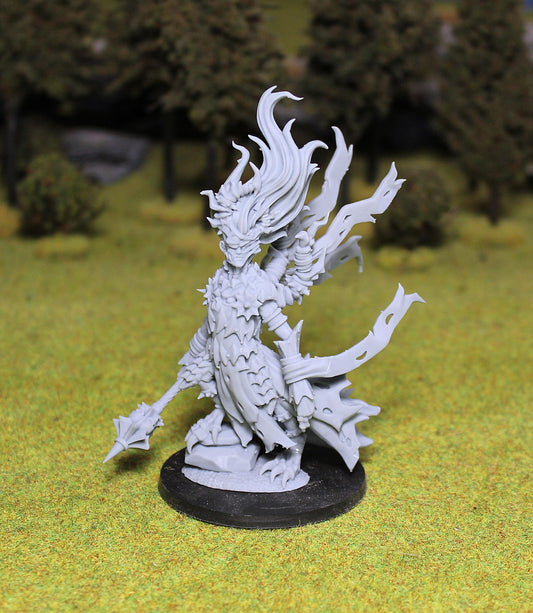 Chaos Demon, Fantasy Skirmish Miniatures by MoM Miniatures, perfect for Fantasy Wargames and RPGs