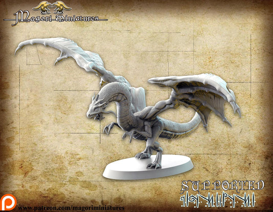 Jabberwock, Fantasy Miniatures by Magori Miniatures, perfect for Fantasy Wargames and RPGs