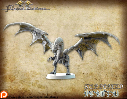 Jabberwock, Fantasy Miniatures by Magori Miniatures, perfect for Fantasy Wargames and RPGs