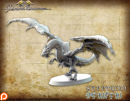 Jabberwock, Fantasy Miniatures by Magori Miniatures, perfect for Fantasy Wargames and RPGs