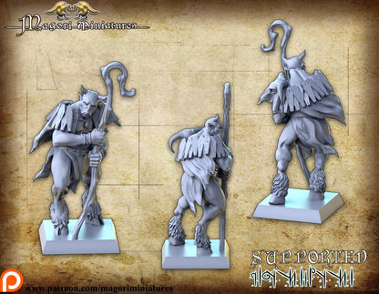 The Herder, Fantasy Miniatures by Magori Miniatures, perfect for Fantasy Wargames and RPGs