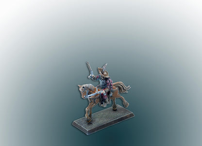 Pistolier Riders, Fantasy Skirmish Miniatures by Magori Miniatures, perfect for Fantasy Wargames and RPGs