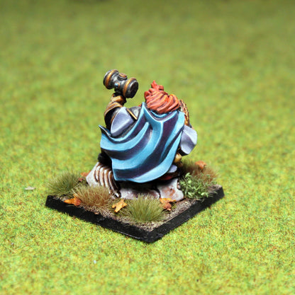 Dwarven Clan Lord, Fantasy Skirmish Miniatures by MoM Miniatures, perfect for Fantasy Wargames and RPGs
