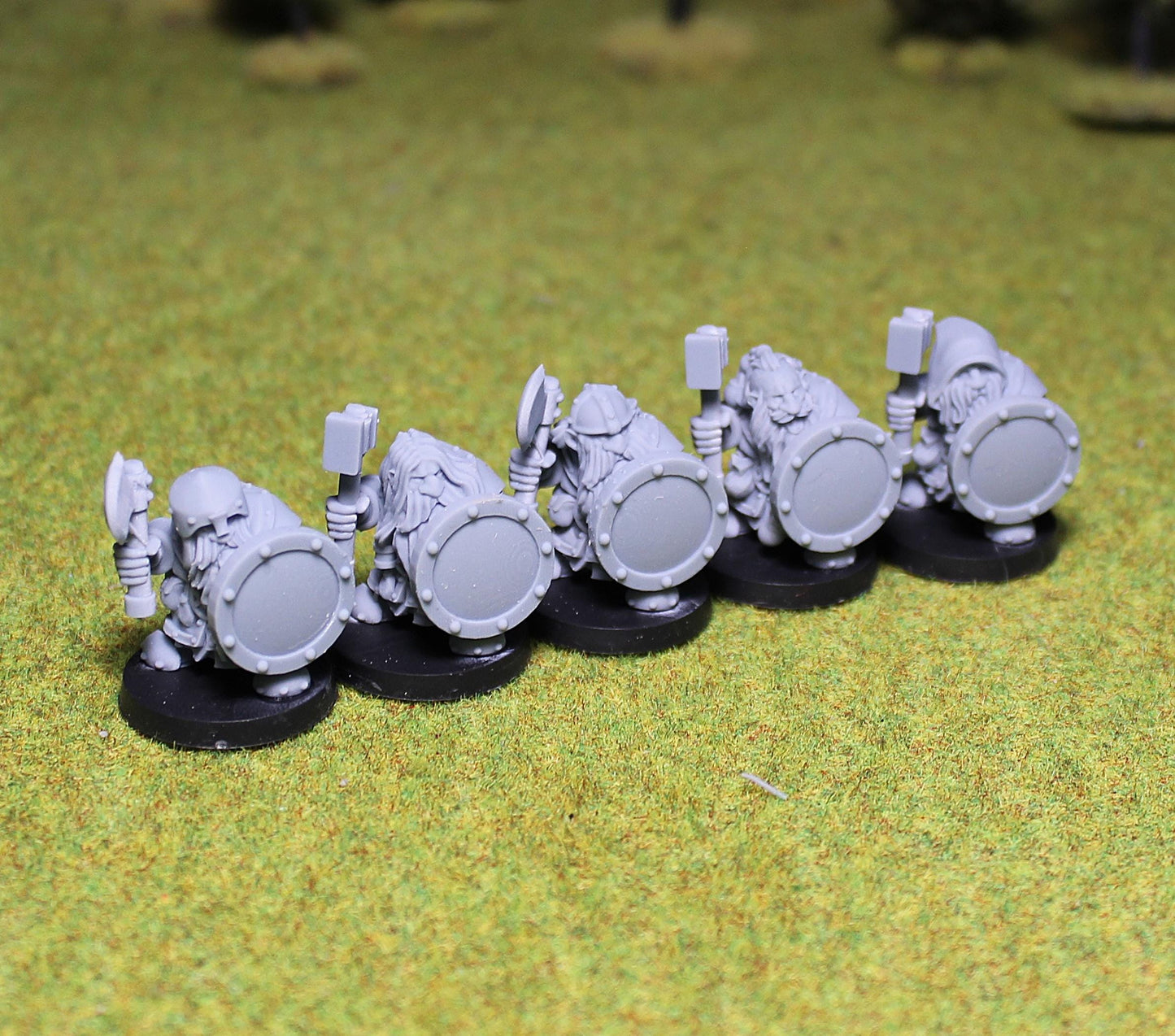 Clan Dwarves, Fantasy Skirmish Miniatures by MoM Miniatures, perfect for Fantasy Wargames and RPGs