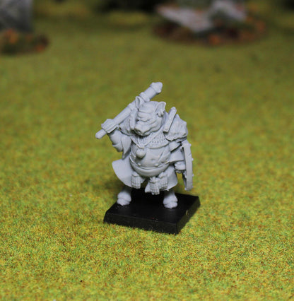 Pig Face, Fantasy Skirmish Miniatures by MoM Miniatures, perfect for Fantasy Wargames and RPGs