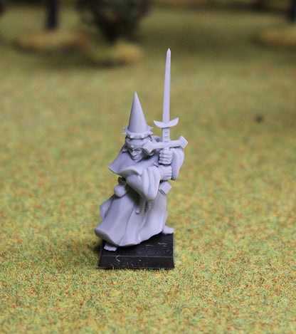 Fire Cultist 14, Fantasy Skirmish Miniatures by MoM Miniatures, perfect for Fantasy Wargames and RPGs