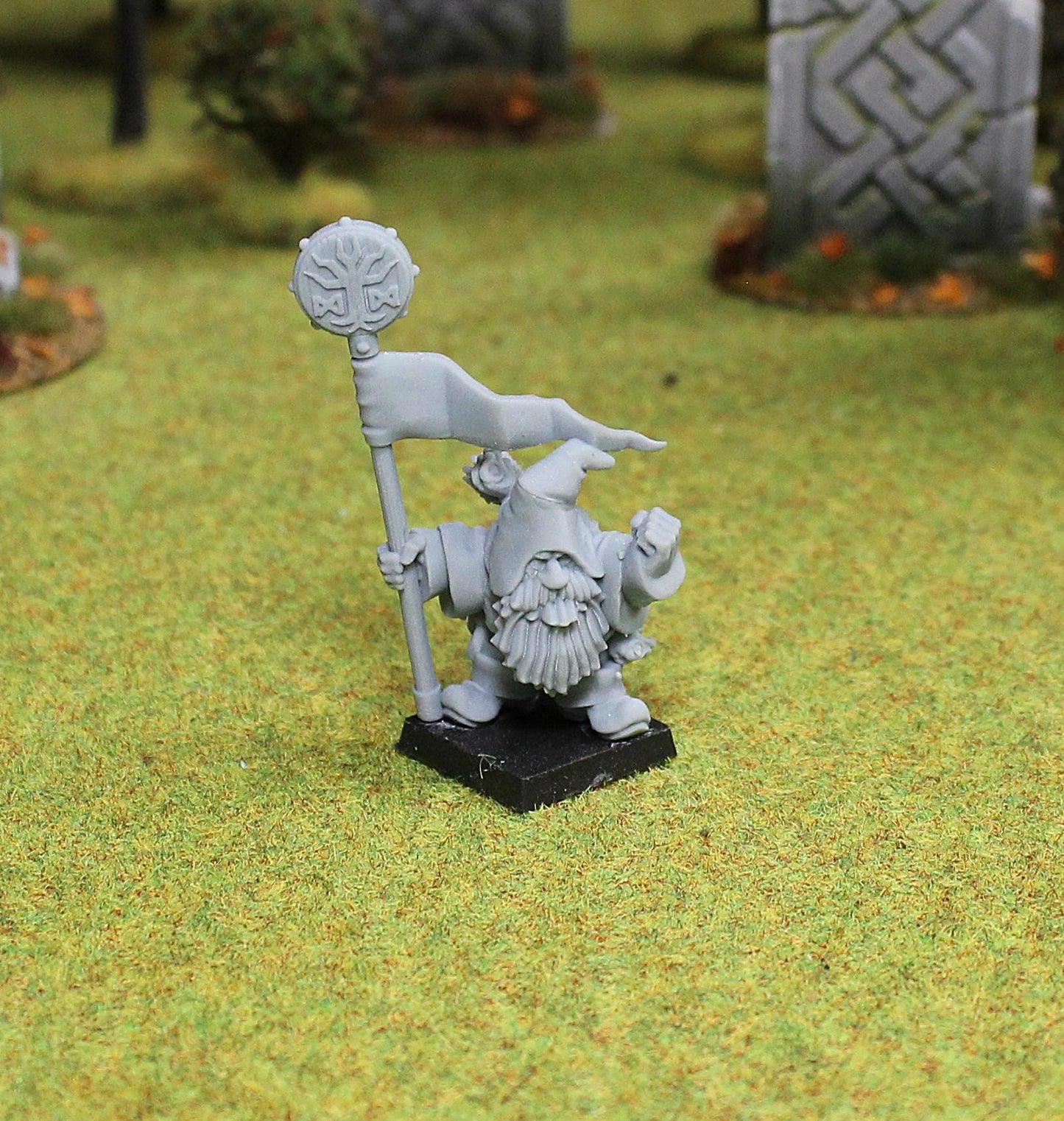 Dwarven Rangers with Bow, Fantasy Skirmish Miniatures by MoM Miniatures, perfect for Fantasy Wargames and RPGs