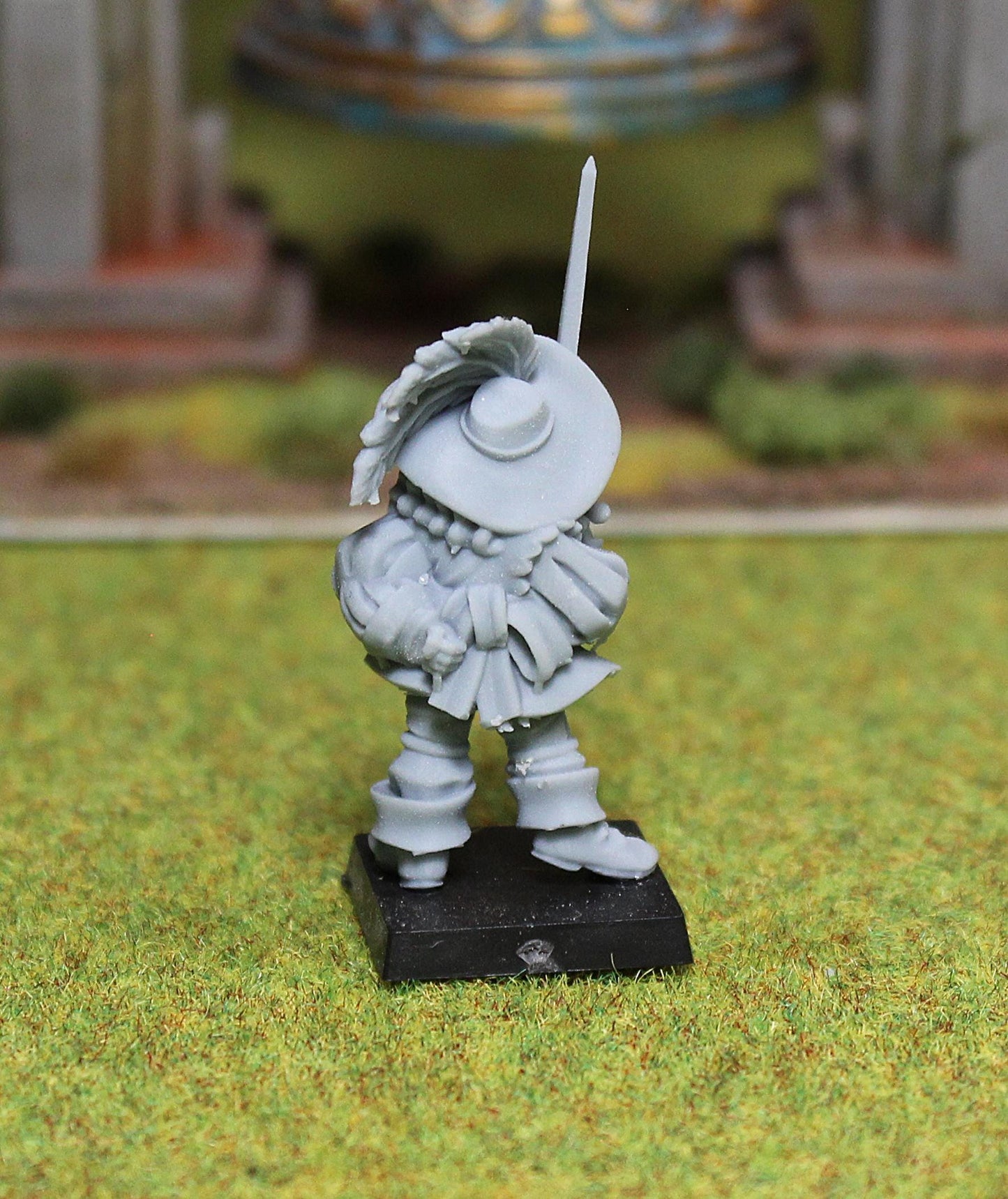 Bornland Mercenary 4, Fantasy Skirmish Miniatures by MoM Miniatures, perfect for Fantasy Wargames and RPGs