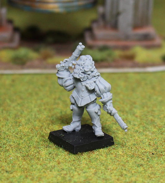 Bornland Mercenary 6, Fantasy Skirmish Miniatures by MoM Miniatures, perfect for Fantasy Wargames and RPGs