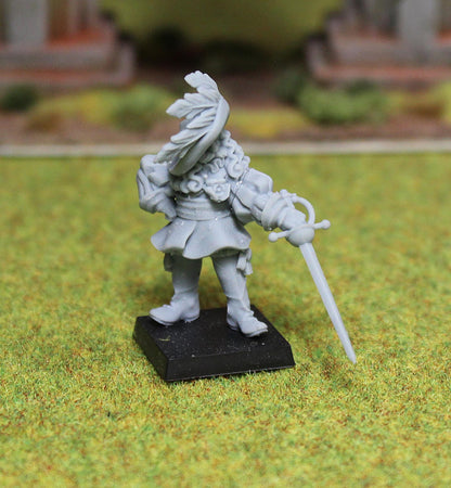 Bornland Mercenary 1, Fantasy Skirmish Miniatures by MoM Miniatures, perfect for Fantasy Wargames and RPGs