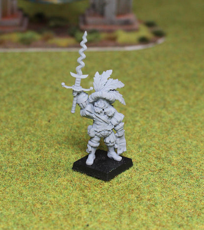 Bornland Greatswords, Fantasy Skirmish Miniatures by MoM Miniatures, perfect for Fantasy Wargames and RPGs