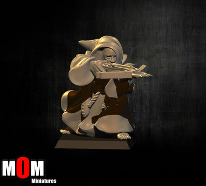 Fire Cultist 7, Fantasy Skirmish Miniatures by MoM Miniatures, perfect for Fantasy Wargames and RPGs