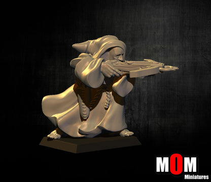 Fire Cultist 7, Fantasy Skirmish Miniatures by MoM Miniatures, perfect for Fantasy Wargames and RPGs