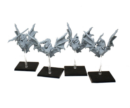 Goblins Batriders, Fantasy Skirmish Miniatures by MoM Miniatures, perfect for Fantasy Wargames and RPGs