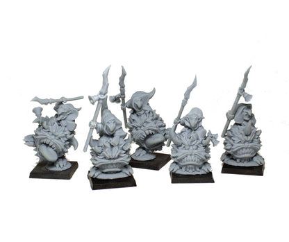 Goblin Nunu Riders, Fantasy Skirmish Miniatures by MoM Miniatures, perfect for Fantasy Wargames and RPGs
