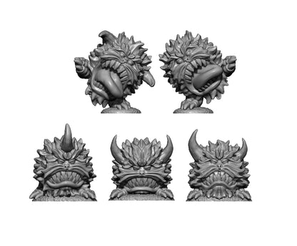 Goblin Nunu Riders, Fantasy Skirmish Miniatures by MoM Miniatures, perfect for Fantasy Wargames and RPGs