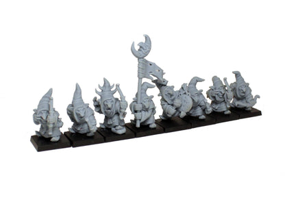 Night Goblin Archers, Fantasy Skirmish Miniatures by MoM Miniatures, perfect for Fantasy Wargames and RPGs