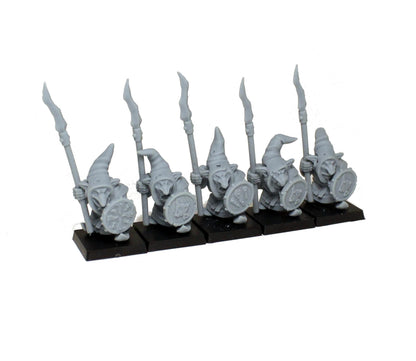 Night Goblin Infantry, Fantasy Skirmish Miniatures by MoM Miniatures, perfect for Fantasy Wargames and RPGs