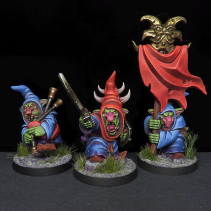 Night Goblin Infantry, Fantasy Skirmish Miniatures by MoM Miniatures, perfect for Fantasy Wargames and RPGs