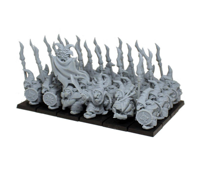 Night Goblin Infantry, Fantasy Skirmish Miniatures by MoM Miniatures, perfect for Fantasy Wargames and RPGs