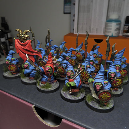 Night Goblin Infantry, Fantasy Skirmish Miniatures by MoM Miniatures, perfect for Fantasy Wargames and RPGs