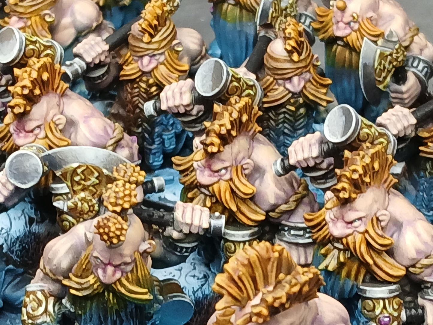 Dwarven Slayers, Fantasy Skirmish Miniatures by MoM Miniatures, perfect for Fantasy Wargames and RPGs