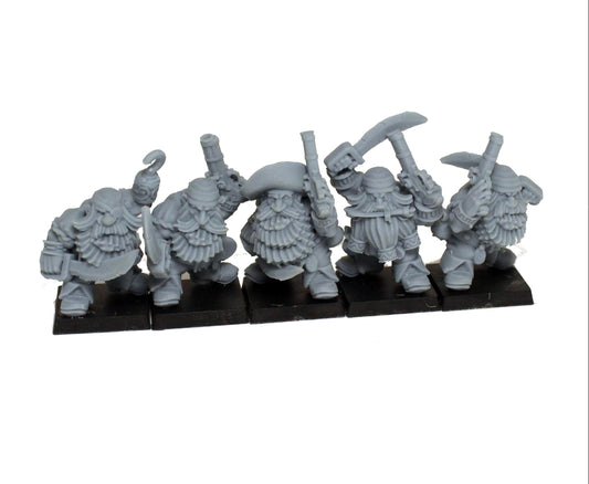 Dwarven Pirates Miniatures, Fantasy Wargames RPG, MoM Miniatures