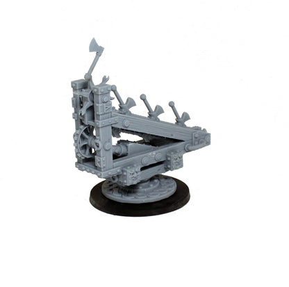 Dwarf Axe Thrower, Fantasy Skirmish Miniatures by MoM Miniatures, perfect for Fantasy Wargames and RPGs