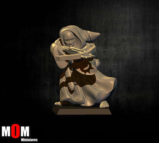 Fire Cultist 6, Fantasy Skirmish Miniatures by MoM Miniatures, perfect for Fantasy Wargames and RPGs