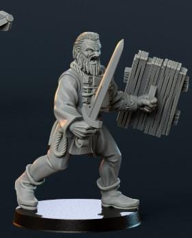 Modular Witch Hunters, Fantasy Skirmish Miniatures by Magori Miniatures, perfect for Fantasy Wargames and RPGs