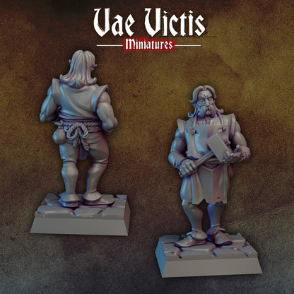 Modular Peasants Revolt, Miniatures, Bits and Weapon Conversions Fantasy by Vae Victis, perfect for Fantasy tabletop Wargames