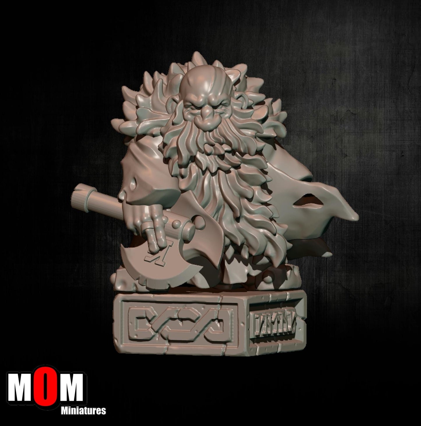 Old King, Fantasy Skirmish Miniatures by MoM Miniatures, perfect for Fantasy Wargames and RPGs