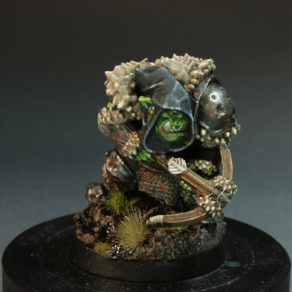 Armored Orc Crossbowmen, Fantasy Skirmish Miniatures by MoM Miniatures, perfect for Fantasy Wargames and RPGs