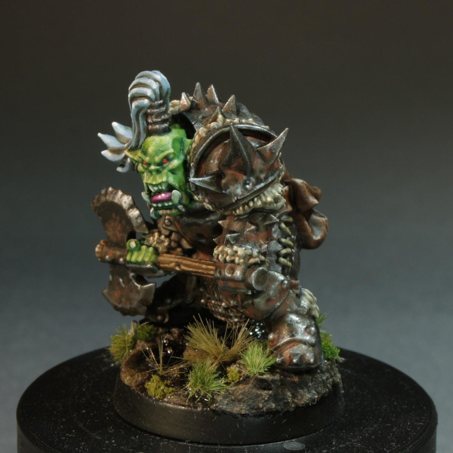 Black Orcs, Fantasy Skirmish Miniatures by MoM Miniatures, perfect for Fantasy Wargames and RPGs
