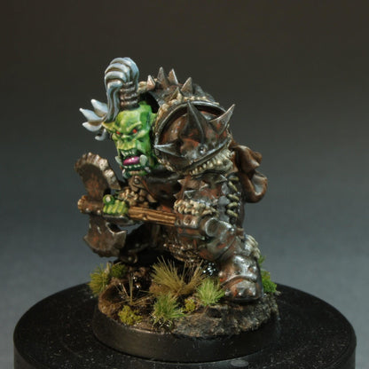 Black Orcs, Fantasy Skirmish Miniatures by MoM Miniatures, perfect for Fantasy Wargames and RPGs
