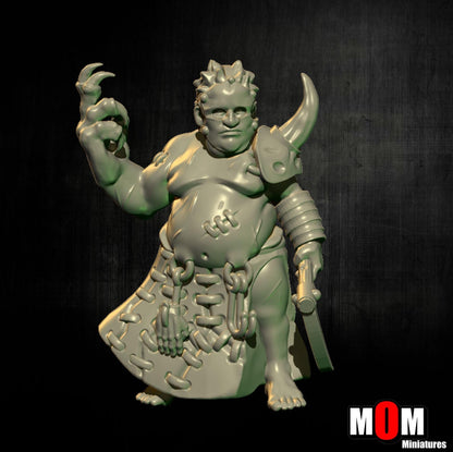 Butcher, Fantasy Skirmish Miniatures by MoM Miniatures, perfect for Fantasy Wargames and RPGs