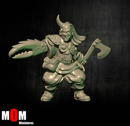 Mutant 9, Fantasy Skirmish Miniatures by MoM Miniatures, perfect for Fantasy Wargames and RPGs