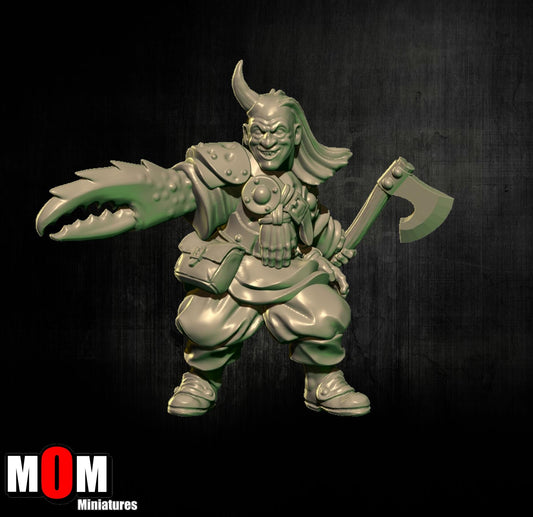 Mutant 9, Fantasy Skirmish Miniatures by MoM Miniatures, perfect for Fantasy Wargames and RPGs