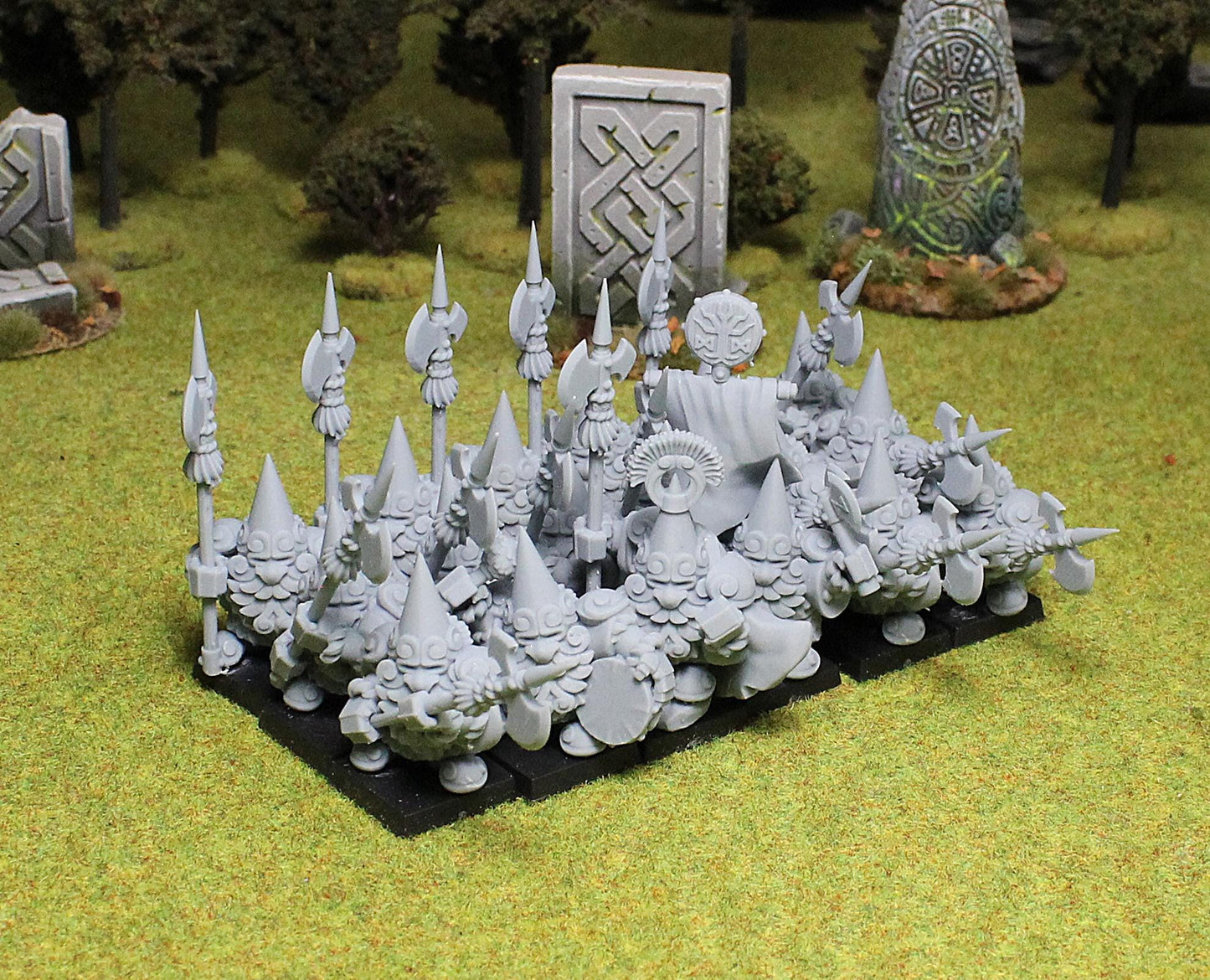 Dwarf Rockbreakers, Fantasy Skirmish Miniatures by MoM Miniatures, perfect for Fantasy Wargames and RPGs
