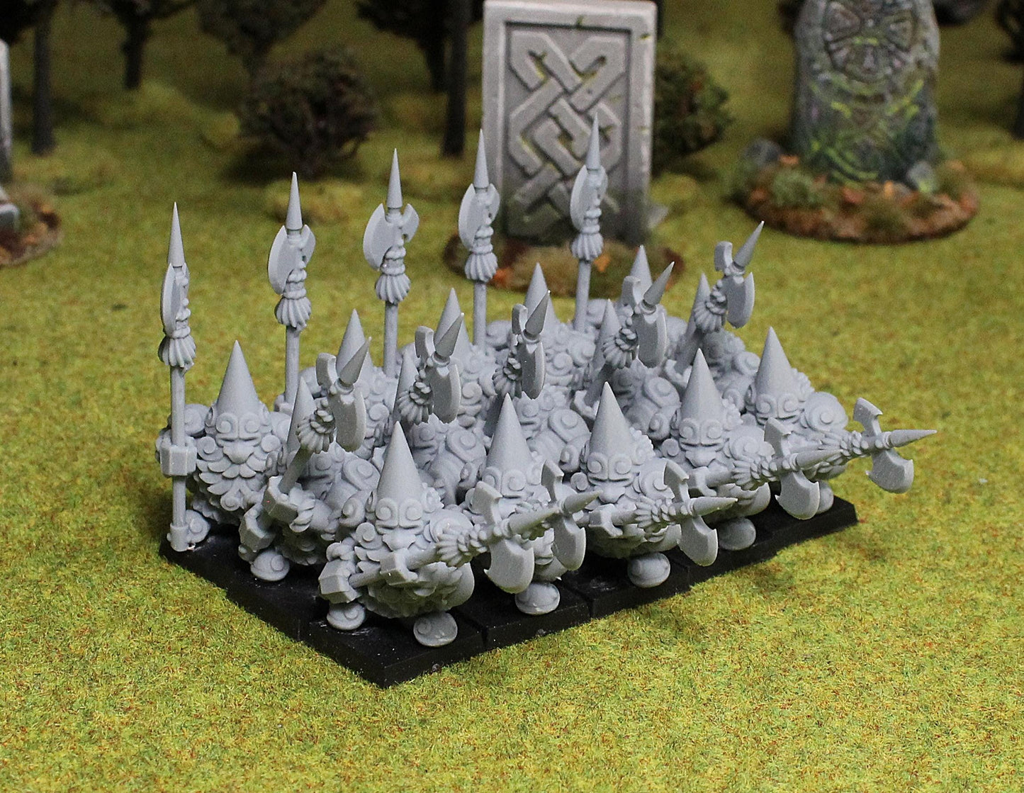 Dwarf Rockbreakers, Fantasy Skirmish Miniatures by MoM Miniatures, perfect for Fantasy Wargames and RPGs