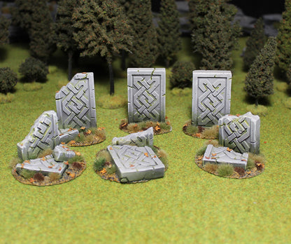 Dwarf Dolmens 1, Fantasy Skirmish Miniatures by MoM Miniatures, perfect for Fantasy Wargames and RPGs