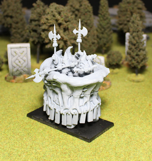 Forest Dwarf War Turtle, Fantasy Skirmish Miniatures by MoM Miniatures, perfect for Fantasy Wargames and RPGs