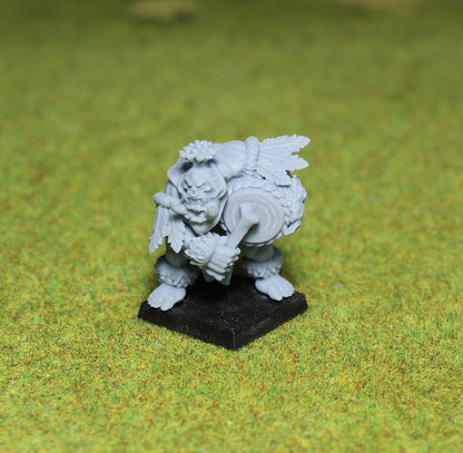 Wild Orcs, Fantasy Skirmish Miniatures by MoM Miniatures, perfect for Fantasy Wargames and RPGs