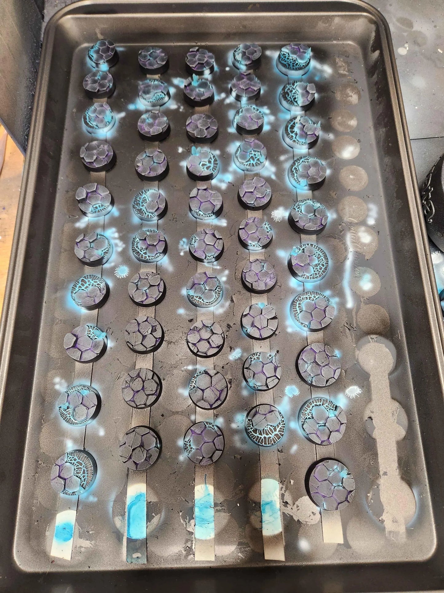 Rock / Basalt rocks basing bits, Grimdark Conversion Parts and Basing Materials Sculpted by WarZone Miniature