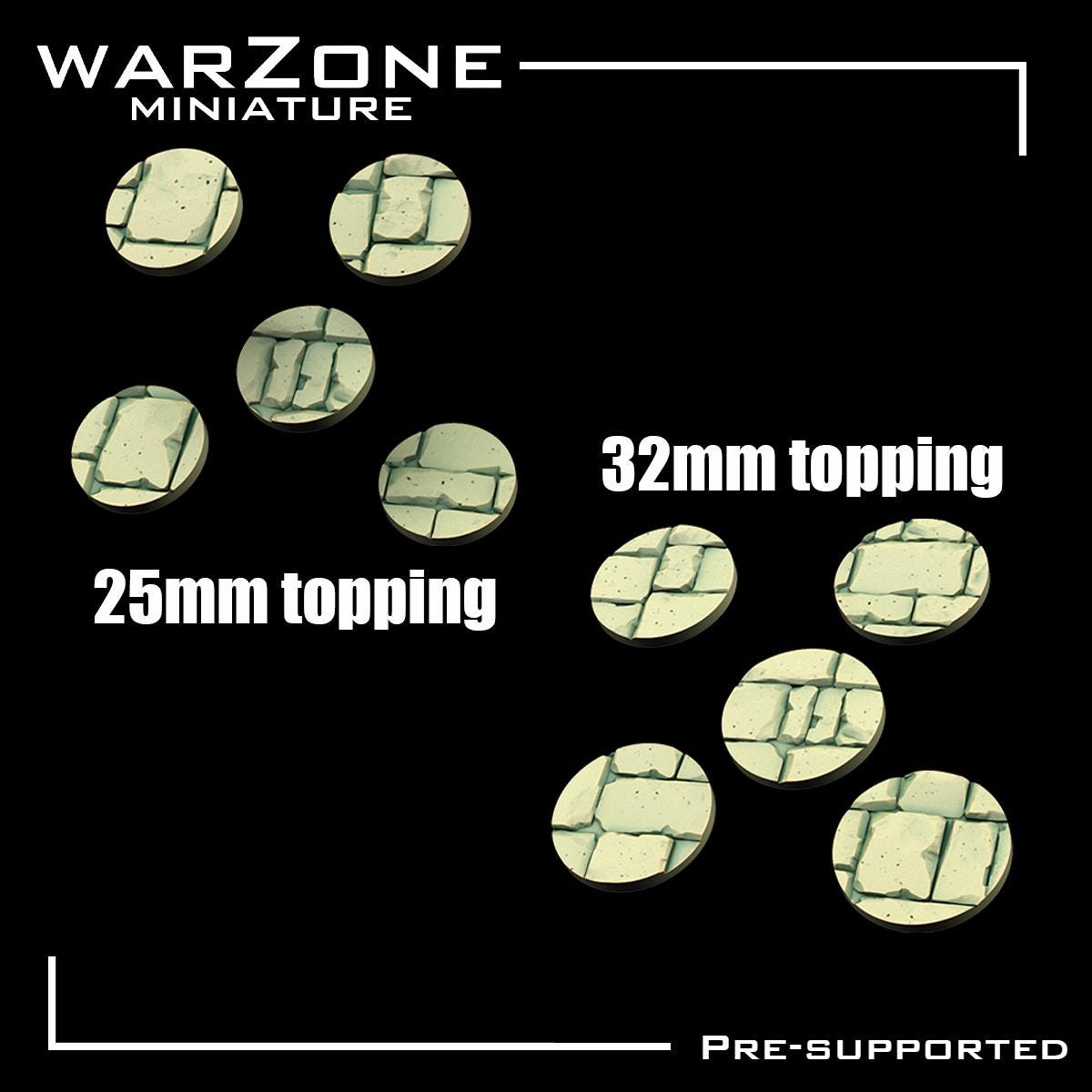 Cemetery / cemetery Graveyard Basing Bits, Grimdark Conversion Parts and Basing Materials Sculpted by WarZone Miniature