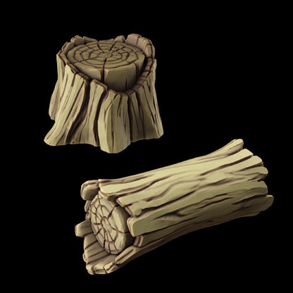 Plant / Plants Nature Basing Bits, Grimdark Conversion Parts and Basing Materials Sculpted by WarZone Miniature