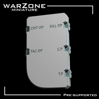 Tracker / Tracker Game Score, Grimdark Conversion Parts and Basing Materials Sculpted by WarZone Miniature
