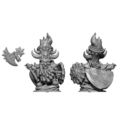 Lord Dark Dwarf, Fantasy Skirmish Miniatures by MoM Miniatures, perfect for Fantasy Wargames and RPGs
