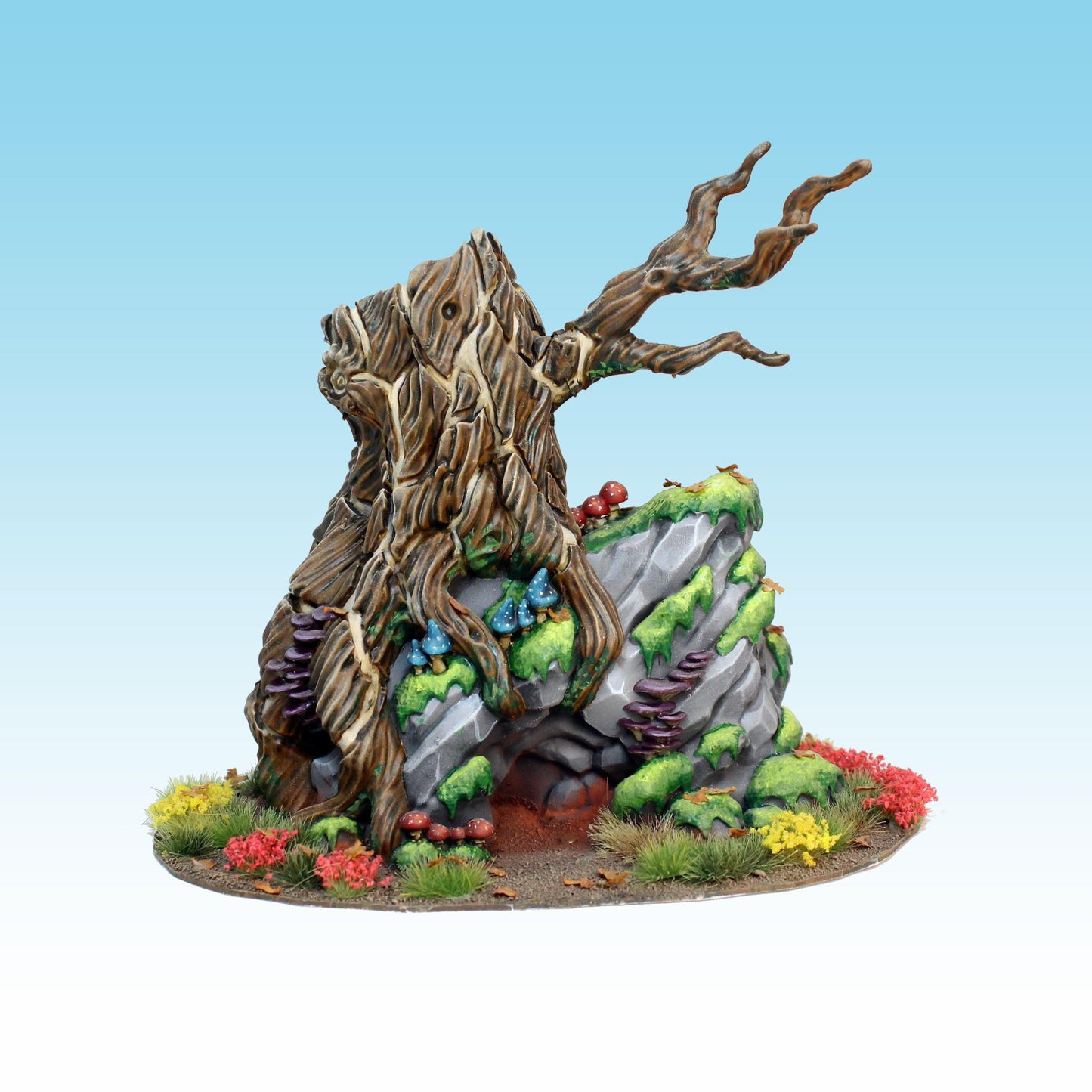 Shaman's cave, Fantasy Skirmish Miniatures by MoM Miniatures, perfect for Fantasy Wargames and RPGs